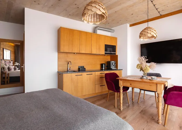 Aparthotel U Harrego Boutique Masaze, Sauna, Teznia Solankowa , Balkon , Taras , Klimatyzacja , Parking