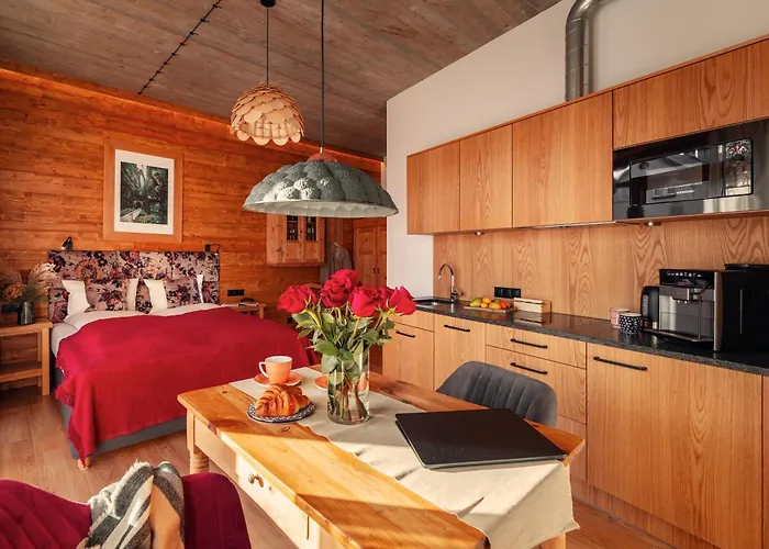 Hotel apartamentowy U Harrego Boutique Z Klimatyzacja, Balkon, Sauna, Tężnia Parking Kudowa-Zdrój